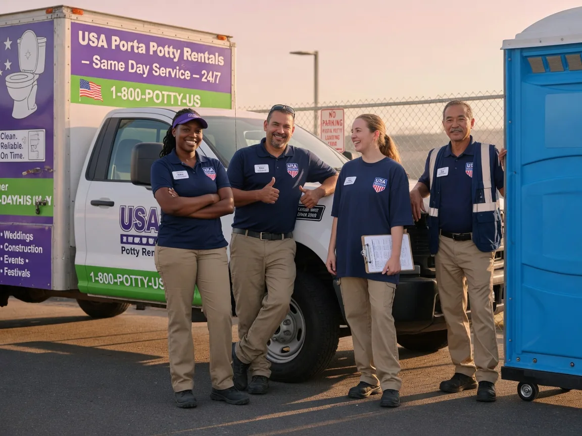 Porta Potty Rental company in New Hope, VA